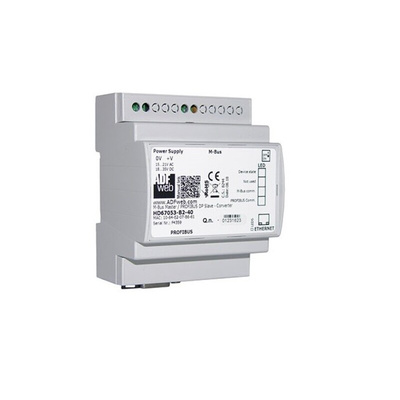 Wachendorff HD67xxx Series Gateway Server for Use with Modbus and PROFIBUS, Digital, Digital