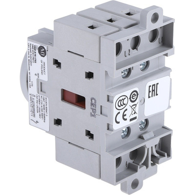 Allen Bradley 3 Pole DIN Rail Non Fused Isolator Switch - 16 A Maximum Current, 7.5 hp, 7.5 kW Power Rating, IP66