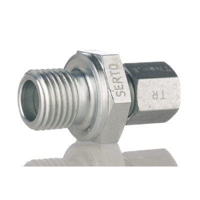 Reckmann Thermocouple Compression Fitting for Use with Mineral Insulated Thermocouple, 1/4 BSP, 6mm Probe