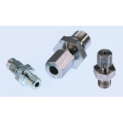 Reckmann Thermocouple Compression Fitting for Use with Mineral Insulated Thermocouple, M8, 1mm Probe
