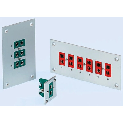 Reckmann Panel Mount Thermocouple Connector Panel for Use with Type L Thermocouple, Standard