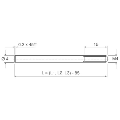 Vega Stainless Steel Electrode for Use with Vegacon66