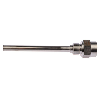 Jumo Thermowell for Use with Thermocouple, 1/2 BSP, 10mm Probe