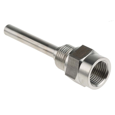 Jumo Thermowell for Use with Thermocouple, 1/2 BSP, 10mm Probe