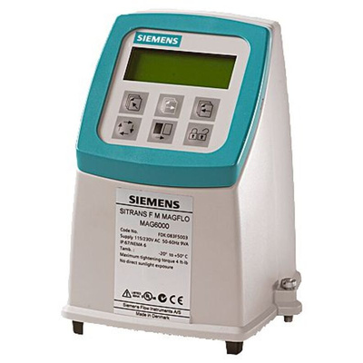 Siemens SITRANS FM MAG 5000/6000 Series Transmitter for Use with MAG 1100, MAG 3100 P, MAG 5100 W, RoHS Standard