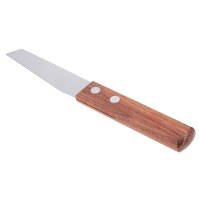 Beech Wood 100 mm Putty Knife Scraper with Polished Blade