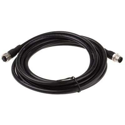 ABB Jokab M12 Connector Connection Cable for Use with Eden AS-i, Eden DYN