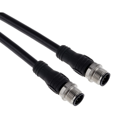 ABB Jokab M12 Connector Connection Cable for Use with Eden AS-i, Eden DYN