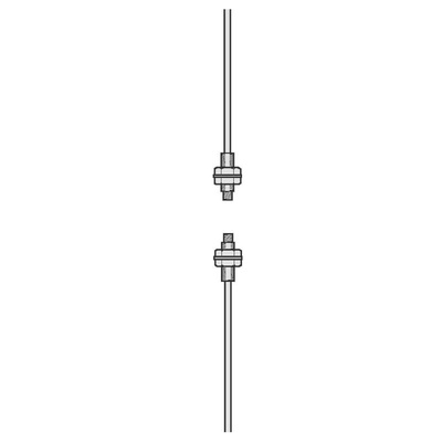 Telemecanique Sensors Through Beam Fibre Optic Cable for Use with XU Series Photoelectric Sensor