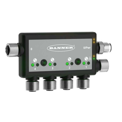 Banner DXMR90 Series M12 Connector IO-Link Master, M12