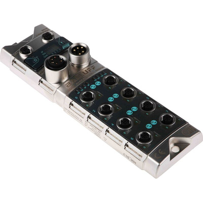 BALLUFF BNI Series Sensor Box, M12, 8 port