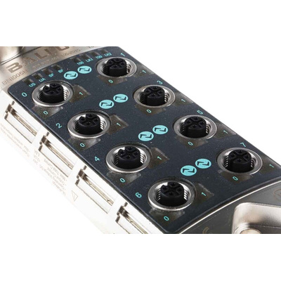 BALLUFF BNI Series Sensor Box, M12, 8 port
