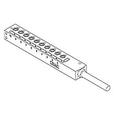 Molex 120247 Series Sensor Box, 10m cable