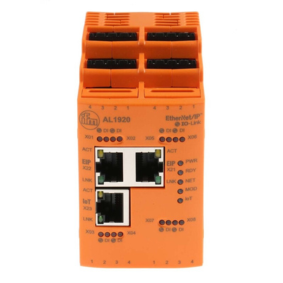 ifm electronic AL Series Sensor Box, M12, 8 port