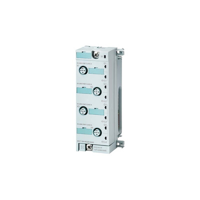 Siemens 6ES7 Series Sensor Box, M12, 4 port