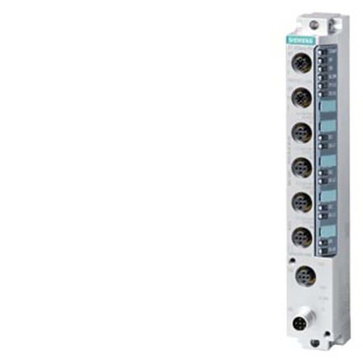 Siemens 6ES7 Series Sensor Box, M12, 4 port