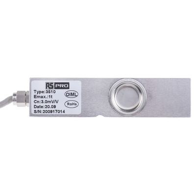 RS PRO Load Cell, 1000kg Range, Compression Measure