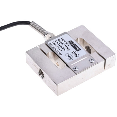 RS PRO Load Cell, 300kg Range, Compression, Tension Measure