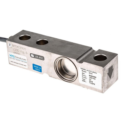 Tedea Huntleigh Low Profile Load Cell, 1000kg Range, Compression Measure