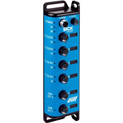 Sick Sensor Box, M12, 4 port
