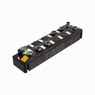 Turck TBEN-S Series I/O module, M8 4-pin, 4 way, 8 port