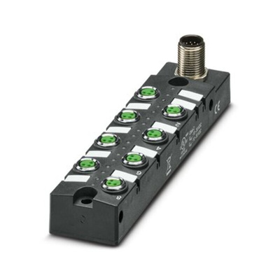 Phoenix Contact SACB Series Sensor Box, M8, 3 way, 8 port
