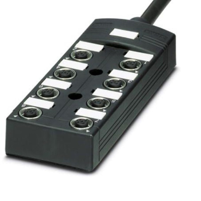 Phoenix Contact Sensor Box, M12, 5 way, 8 port