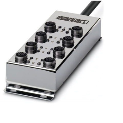 Phoenix Contact Sensor Box, M12, 5 way, 8 port