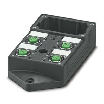 Phoenix Contact Sensor Box, M12, 5 way, 4 port