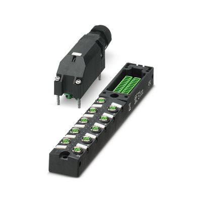 Phoenix Contact SACB Series Sensor Box, M8, 3 way, 10 port