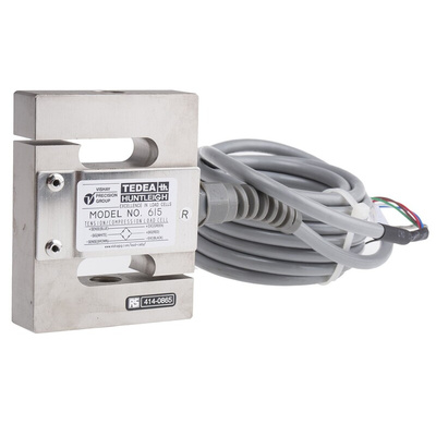 Tedea Huntleigh S Type Load Cell, 300kg Range, Compression, Tension Measure