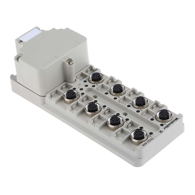 Weidmuller SAI Series Sensor Box, M12, 5 way, 8 port