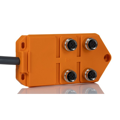 Lumberg Automation ASB Series Sensor Box, M12, 4 port