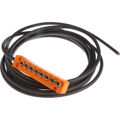 Lumberg Automation ASB Series Sensor Box, M8, 5m cable, 8 port