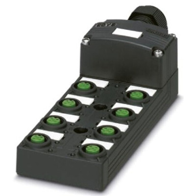 Phoenix Contact SACB Series Sensor Box, M12, 4 way, 8 port