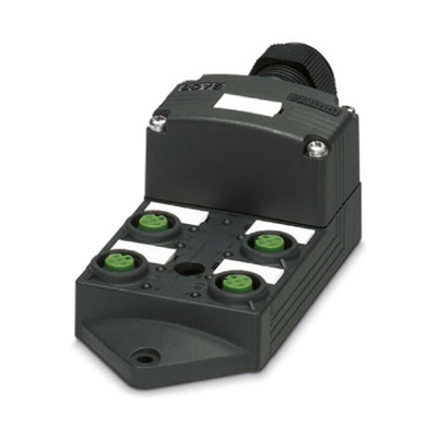 Phoenix Contact SACB Series Sensor Box, M12, 5 way, 4 port