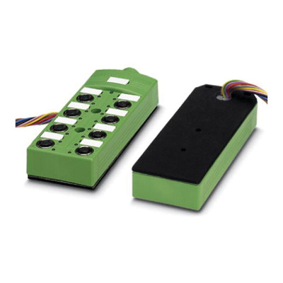 Phoenix Contact SACB Series Sensor Box, M12, 4 way, 8 port