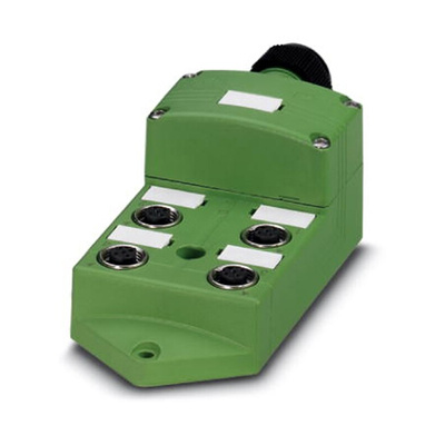 Phoenix Contact SACB Series Sensor Box, M12, 5 way, 4 port