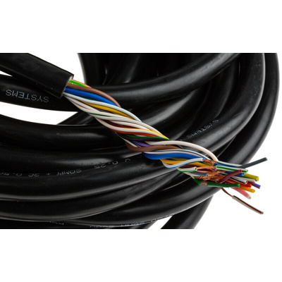 RS PRO Sensor Box, M12, 10m cable, 5 way, 8 port