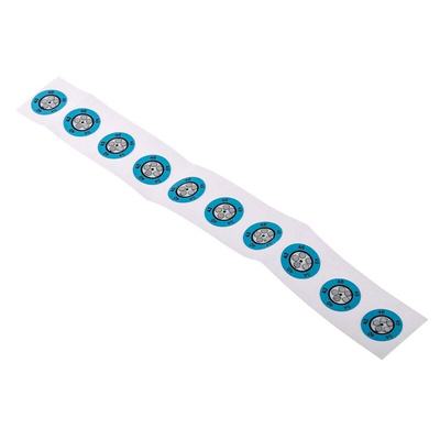 RS PRO Non-Reversible Temperature Sensitive Label, 40°C to 54°C, 5 Levels