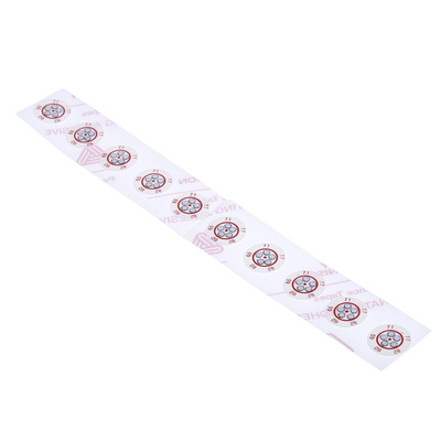 RS PRO Non-Reversible Temperature Sensitive Label, 60°C to 82°C, 5 Levels