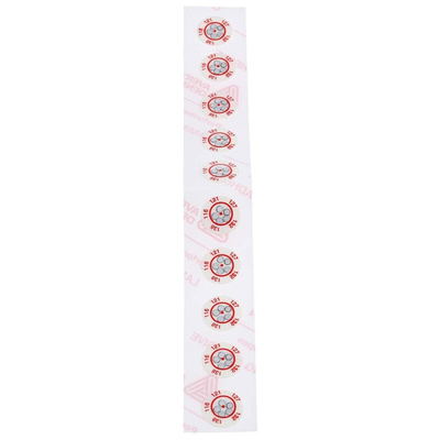 RS PRO Non-Reversible Temperature Sensitive Label, 116°C to 138°C, 5 Levels