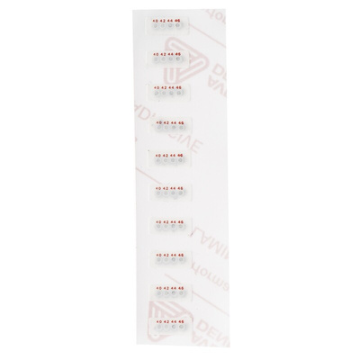 RS PRO Non-Reversible Temperature Sensitive Label, 40°C to 88°C, 4 Levels