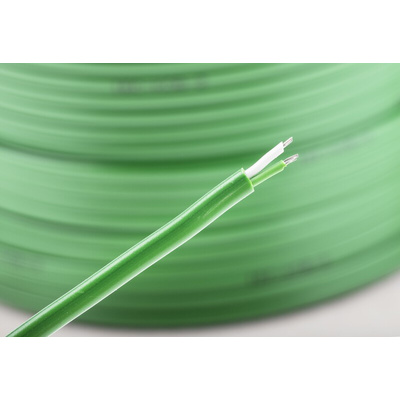 RS PRO Type K Thermocouple Wire, 100m, Unscreened, PVC Insulation, +105°C Max, 7/0.2mm