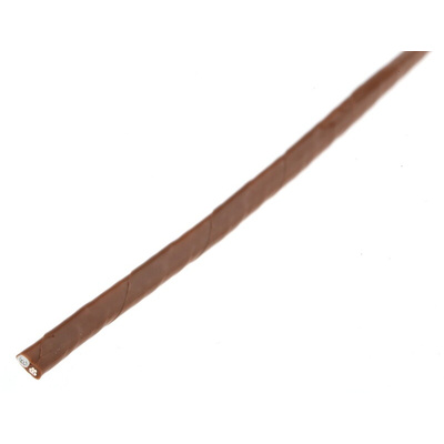RS PRO Type T Thermocouple Wire, 25m, Unscreened, PTFE Insulation, +250°C Max, 7/0.2mm