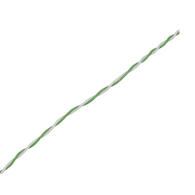RS PRO Type K Thermocouple Wire, 25m, Unscreened, PTFE Insulation, +250°C Max, 1/0.2mm