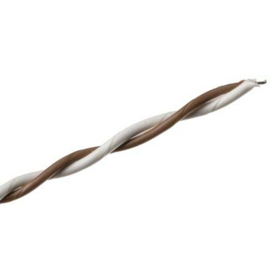RS PRO Type T Thermocouple Wire, 25m, Unscreened, PTFE Insulation, +250°C Max, 1/0.2mm