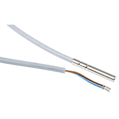 Eliwell AISI 304 NTC Thermistor, -30°C Min, +80°C Max, 6mm Probe