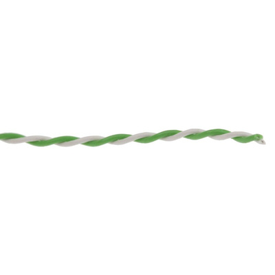 RS PRO Type K Thermocouple Wire, 50m, Unscreened, PFA Insulation, +260°C Max, 7/0.2mm