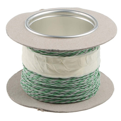 RS PRO Type K Thermocouple Wire, 50m, Unscreened, PFA Insulation, +260°C Max, 7/0.2mm